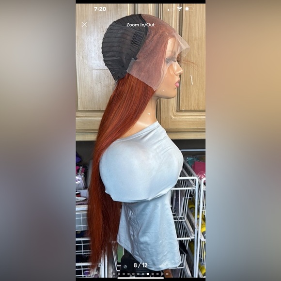 Lot 0942 ❤️NEW ❤️100% Human Hair HD Lace Front Wig 30” - Picture 8 of 13